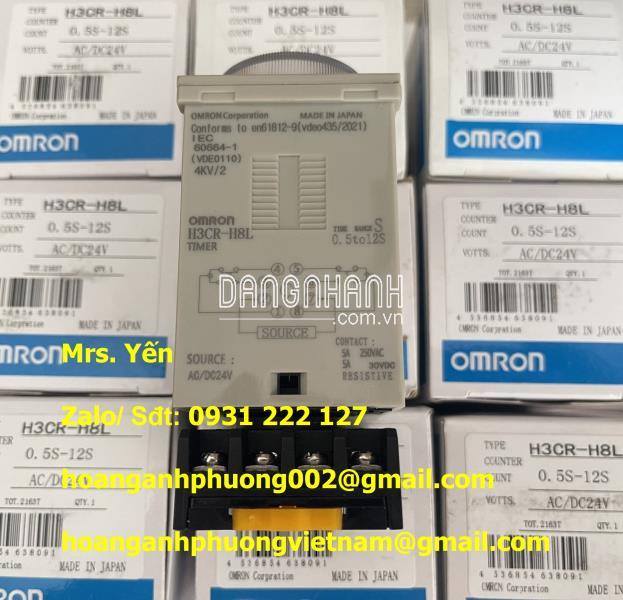 H3CR-H8L 24V AC/DC | Timer Omron | Hoàng Anh Phương