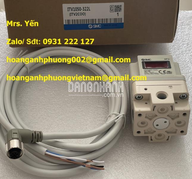 ITV1050-322L Van điều áp SMC giá tốt, nhập khẩu mới
