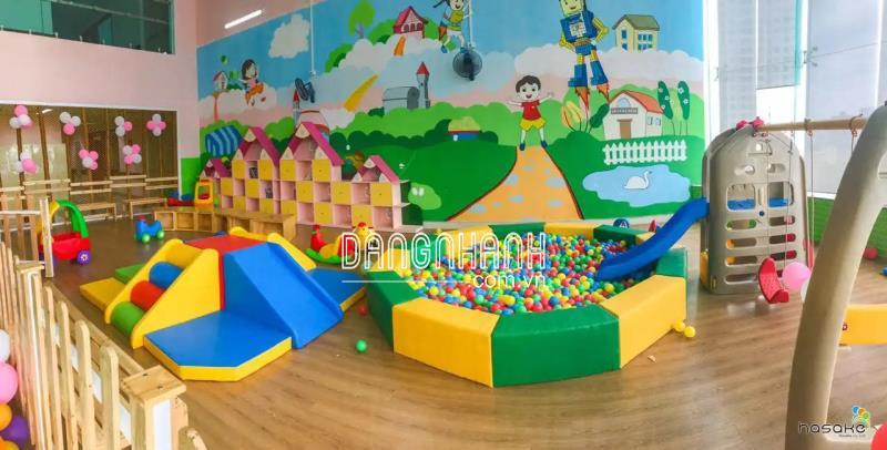 Indoor playground đa dạng chủ đề và màu sắc
