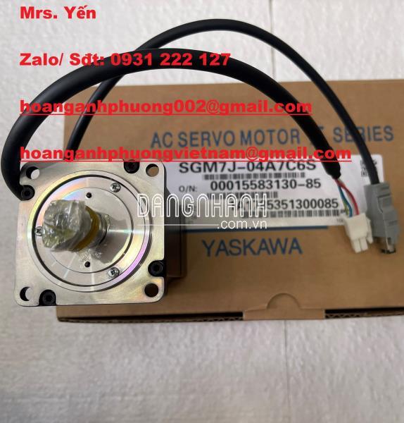 SGM7J-04A7C6S Yaskawa nhập khẩu mới, Hàng bảo hành 12 tháng