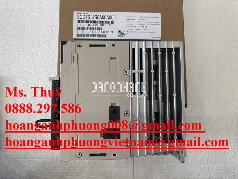 Yaskawa SGD7S-2R8A00A002 | Hàng chính hãng, nhập khẩu
