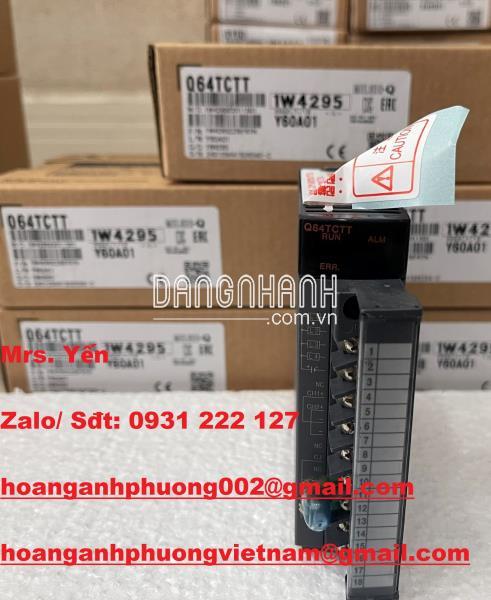 Q64TCTT | Mô đun nhiệt độ | Mitsubishi | Chính hãng, new 100%