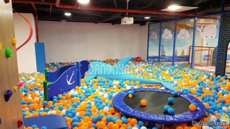 Indoor playground đa dạng chủ đề và màu sắc