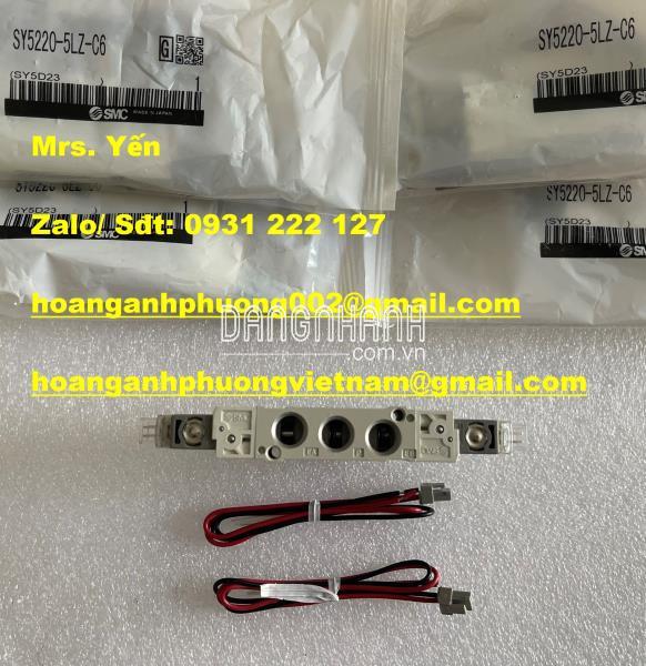 SY5220-5LZ-C6 Van khí nén SMC giá tốt, new 100%