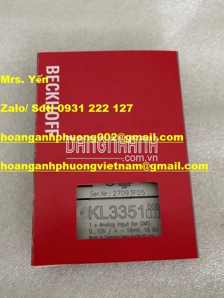 KL3351 Thiết bị đầu cuối Beckhoff | New 100% nhập khẩu trực tiếp