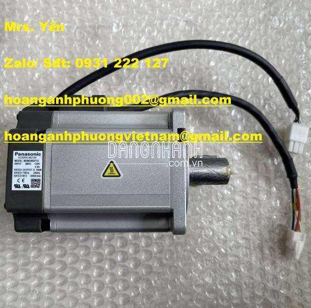MSMD082P1S Servo Motor Panasonic giá tốt từ hãng, new 100%