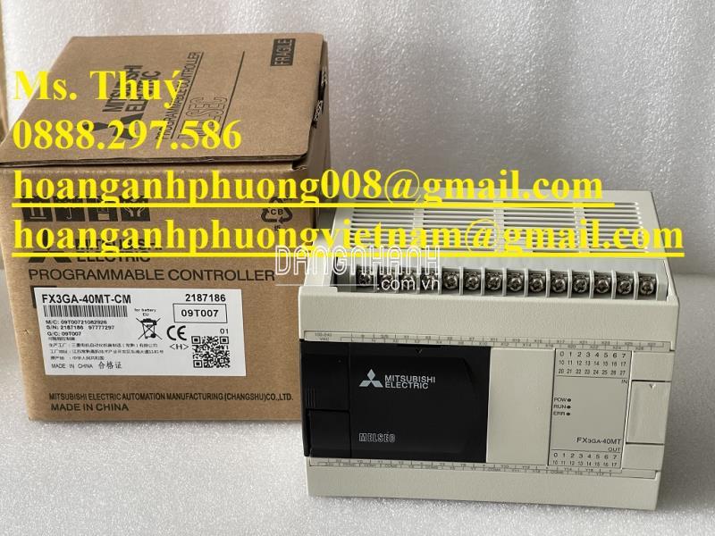 Bộ lập trình PLC Mitsubishi FX3GA-40MT-CM | BH 12 tháng