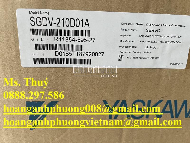 Yaskawa SGDV-210D01A | Bộ điều khiển nhập khẩu giá tốt