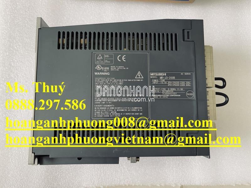 Chính hãng, Mới 100% | Mitsubishi MR-J3-70B 0.7kW 380V 