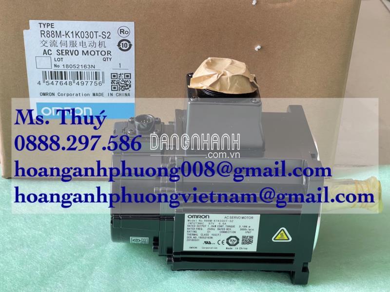 Động cơ servo Omron R88M-K1K030T-S2 | BH 12 tháng
