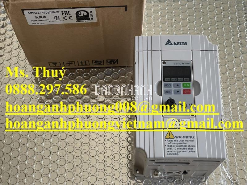 Biến tần Delta VFD007B43B - Phân phối bởi Hoàng Anh Phương