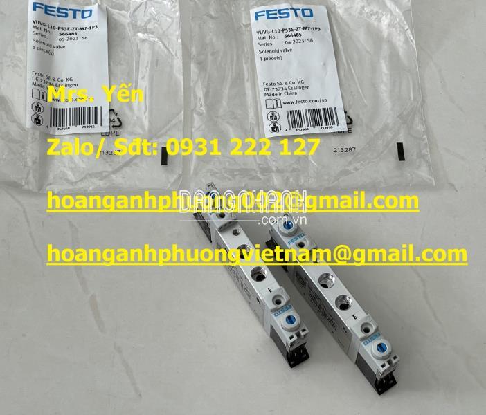 VUVG-L10-P53E-ZT-M7-1P3 Van điện từ Festo - Giá tốt tại Dĩ An