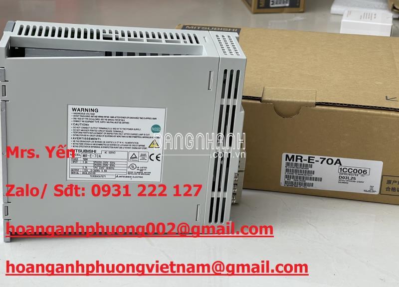 Bộ điều khiển MR-E-70A Mitsubishi - Hàng nhập với giá siêu tốt tại Dĩ An