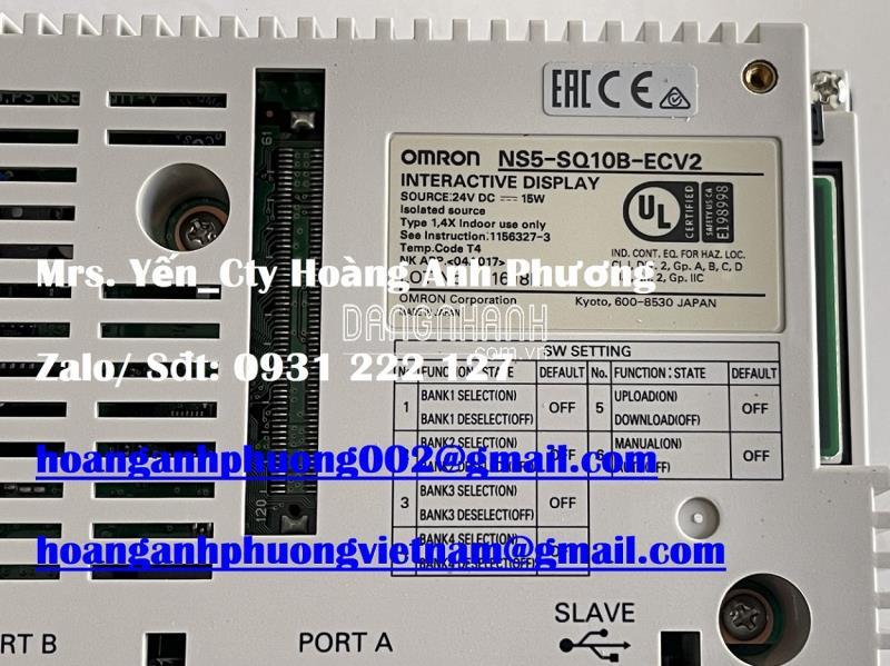Màn hình cảm ứng NS5-SQ10B-ECV2 Omron mới 100% giá bán siêu tốt