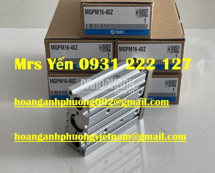 Xy lanh SMC MGPM16-40Z Nhập khẩu trực tiếp bởi Hoàng Anh Phương