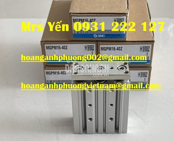 Xy lanh SMC MGPM16-40Z Nhập khẩu trực tiếp bởi Hoàng Anh Phương