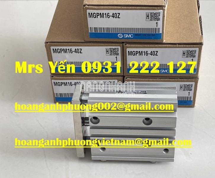 Xy lanh SMC MGPM16-40Z Nhập khẩu trực tiếp bởi Hoàng Anh Phương