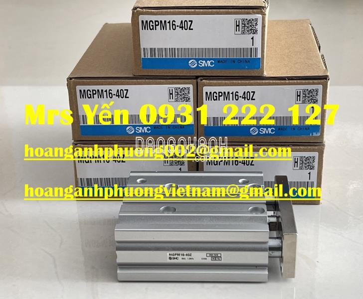 Xy lanh SMC MGPM16-40Z Nhập khẩu trực tiếp bởi Hoàng Anh Phương