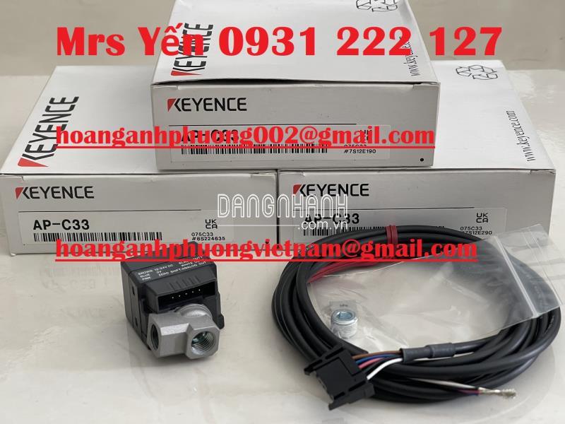 Cảm biến áp suất AP-C33 Keyence giá nhập tốt tại Dĩ An