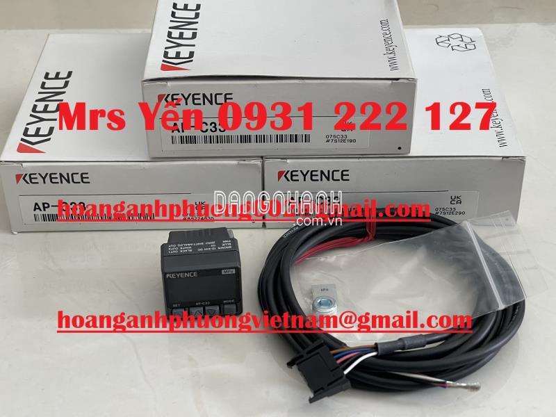 Cảm biến áp suất AP-C33 Keyence giá nhập tốt tại Dĩ An