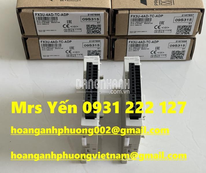 FX3U-4AD-TC-ADP Mô đun Mitsubishi - Nhập khẩu giá siêu tốt bởi Hoàng Anh Phương