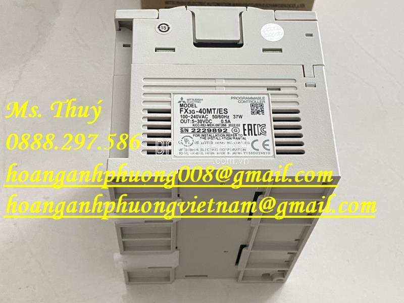 PLC Mitsubishi FX3G-40MT/ES - Giá tốt tại Hoàng Anh Phương