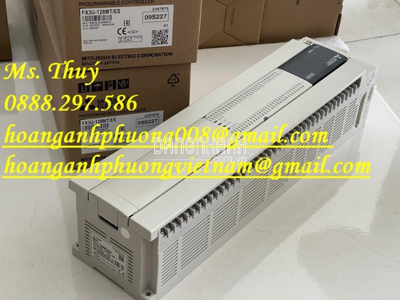 Bộ lập trình PLC Mitsubishi FX3U-128MT/ES - New 100%
