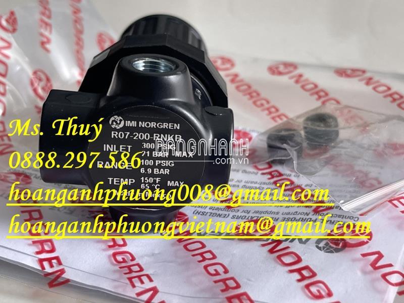 R07-200-RNKB Norgren - Van điều áp mới, nhập khẩu giá tốt
