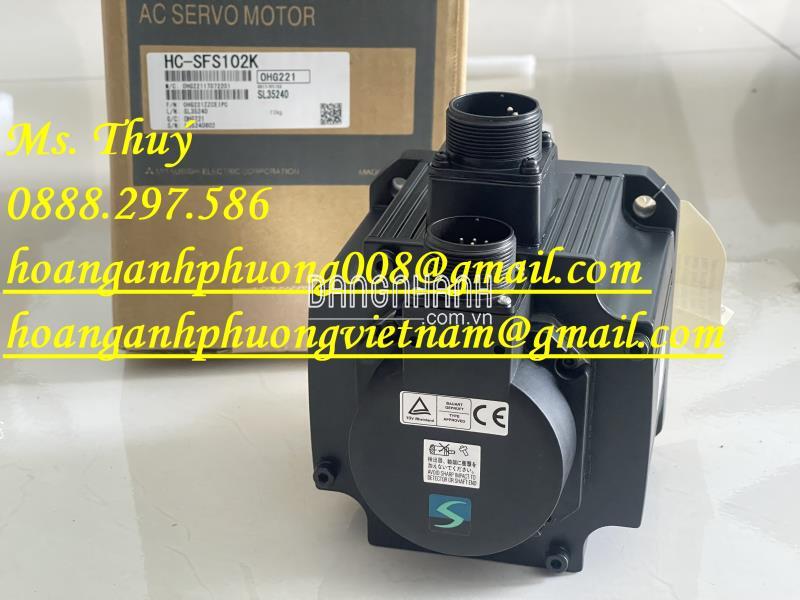 Bộ động cơ nhập khẩu - HC-SFS102K Mitsubishi - Hoàng Anh Phương