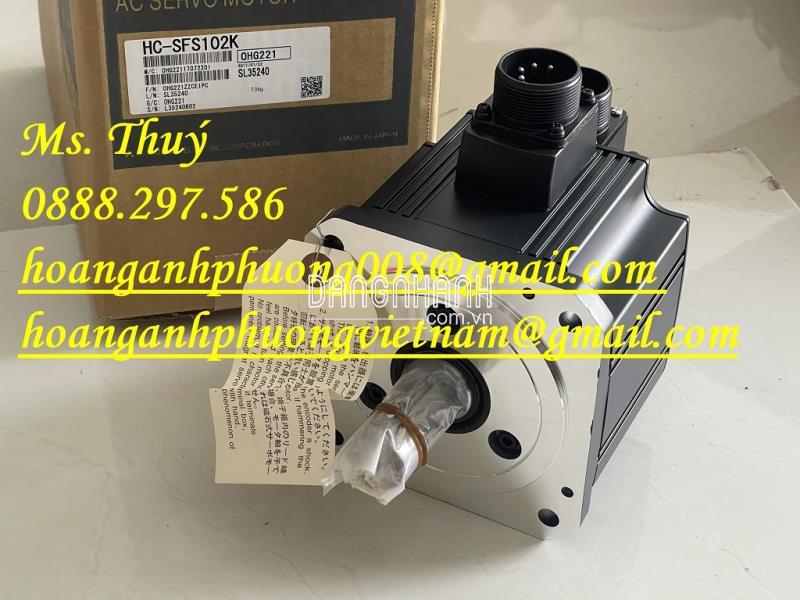 Bộ động cơ nhập khẩu - HC-SFS102K Mitsubishi - Hoàng Anh Phương