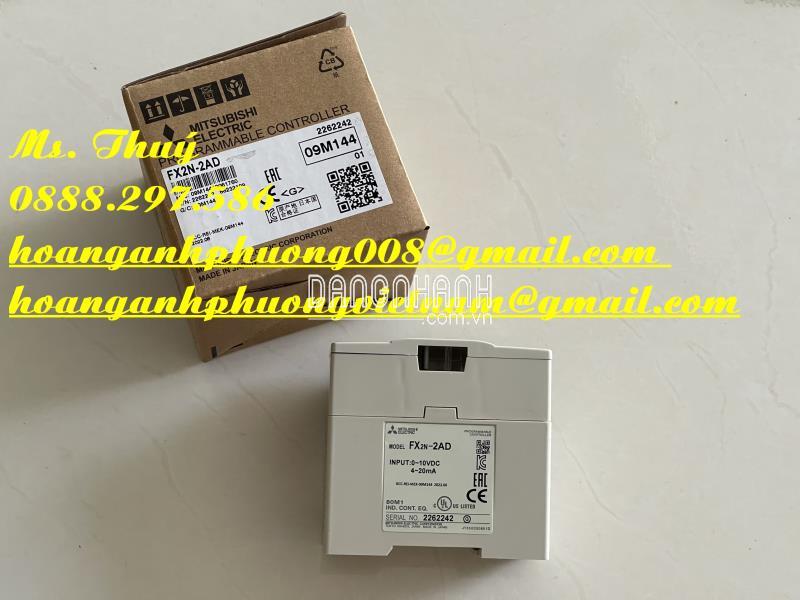 Bộ module Mitsubishi FX2N-2AD - Made in Japan - Giá ưu đãi