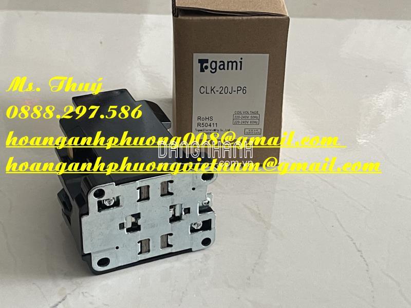 Khởi động từ Togami chính hãng - Model CLK-20J-P6 - Hoàng Anh Phương
