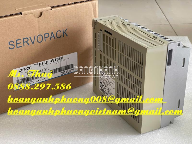 Chuyên hàng Omron - Servo Driver R88D-WT08H - Bình Dương