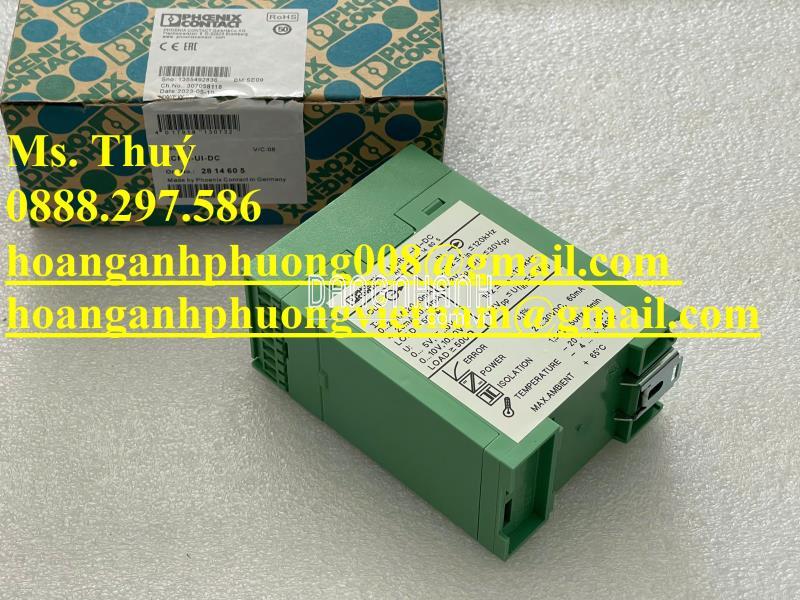Bộ chuyển đổi Phoenix Contact MCR-f-UI-DC - Thiết bị giá tốt
