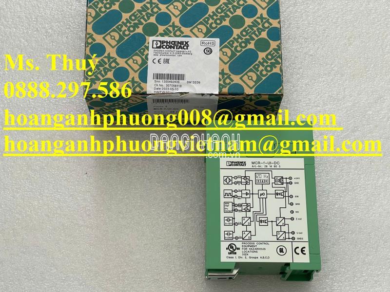 Bộ chuyển đổi Phoenix Contact MCR-f-UI-DC - Thiết bị giá tốt