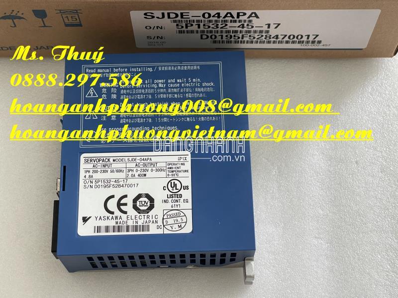 Bộ điều khiển Yaskawa SJDE-04APA - Giao hàng toàn quốc