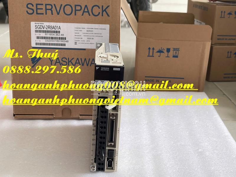 Servo Driver Yaskawa SGDV-2R8A01A - Hàng mới 100%