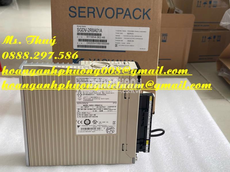 Servo Driver Yaskawa SGDV-2R8A01A - Hàng mới 100%