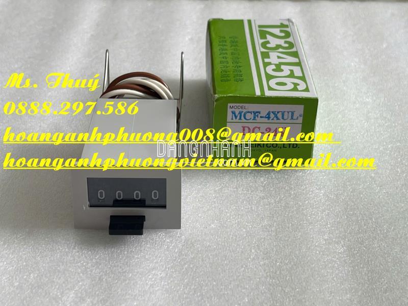 Bộ đếm Line Seiki của Nhật - MCF-4XUL - Mới 100%