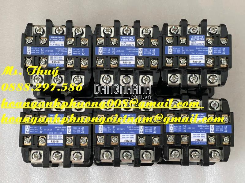 Khởi động từ Togami giá tốt CLK-35J22-P6 - Giao toàn quốc