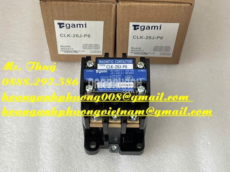 Khởi động từ Togami CLK-20J-P6 - Chuyên TB công nghiệp