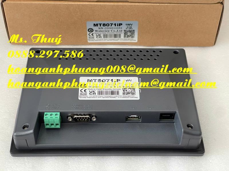 Màn hình 7 inch Weintek MT8071iP - TB công nghiệp chính hãng