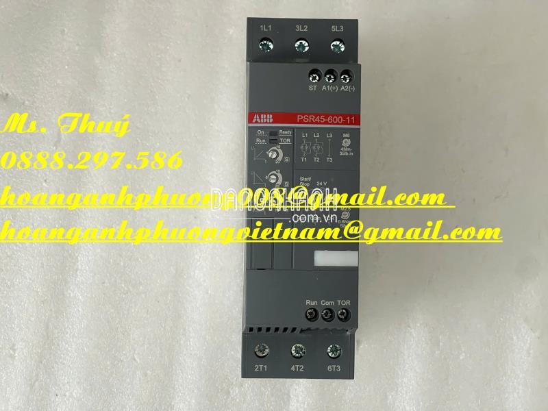 Khởi động mềm nhỏ gọn ABB PSR45-600-11 - Giao toàn quốc