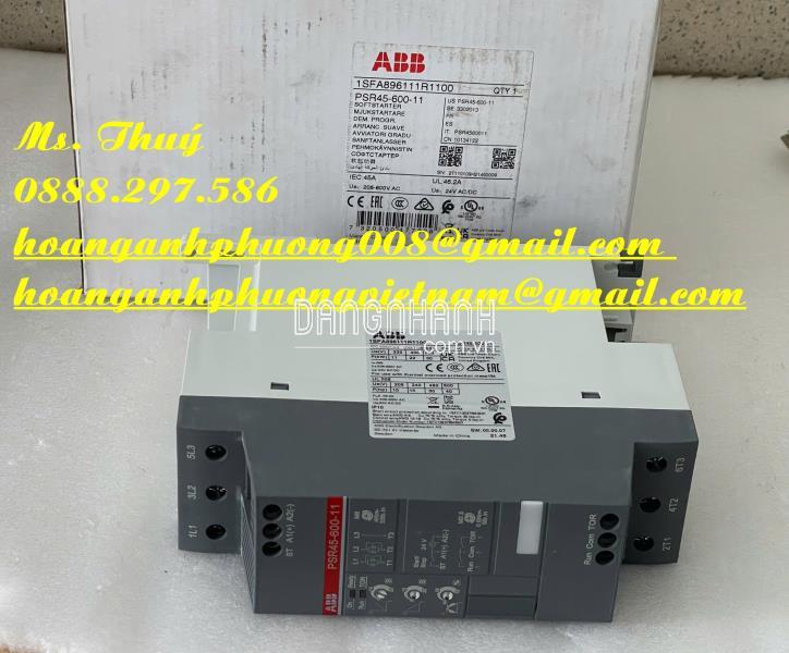 Khởi động mềm nhỏ gọn ABB PSR45-600-11 - Giao toàn quốc