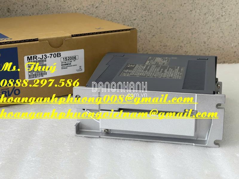 Hàng chuẩn - Bộ điều khiển Mitsubishi MR-J3-70B - Mới 100%