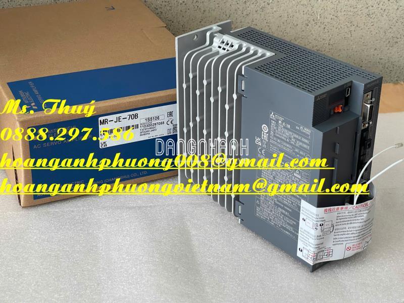 Servo Driver MR-JE-70B - Chuyên Mitsubishi - Giá tốt