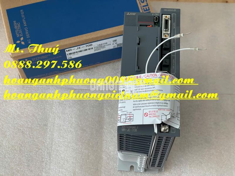 Servo Driver MR-JE-70B - Chuyên Mitsubishi - Giá tốt