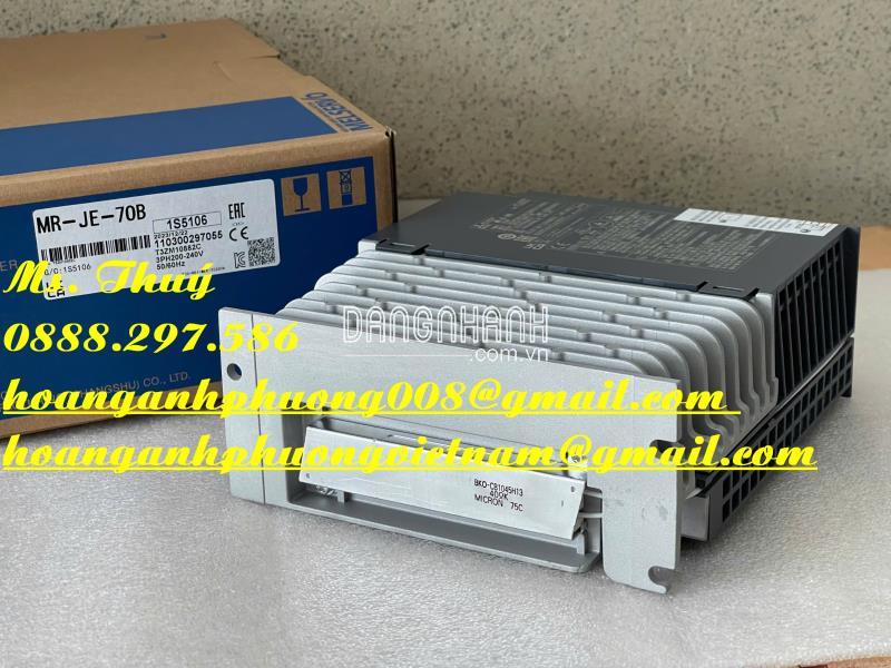 Chuẩn hàng Japan - Bộ điều khiển MR-JE-70B - Giá ưu đãi
