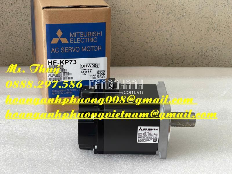 AC servo motor HF-KP73 - Mitsubishi nhập mới Japan