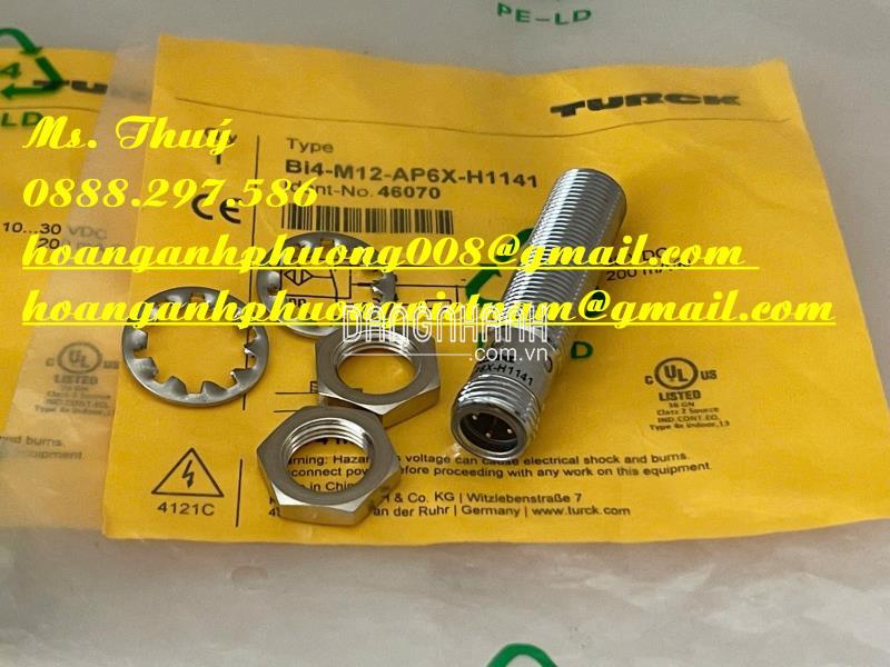 Cảm biến mới 100% - Turck BI4-M12-AP6X-H1141 - Bình Dương